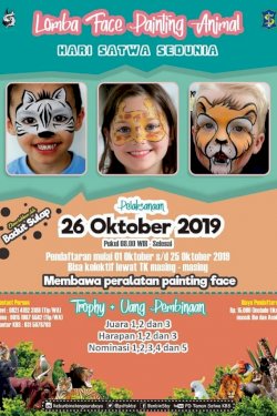 Lomba Face Painting Animal